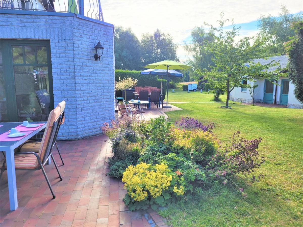 Pension Landhaus Teichgraf Wolgast Exteriör bild